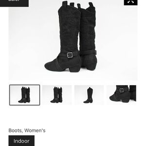 Stylish Black Heeled Boots for Women